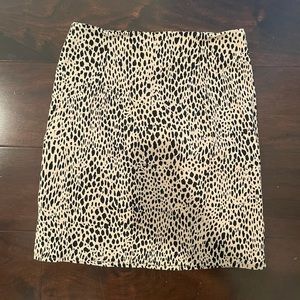 Brandy Melville Leopard Print Skirt